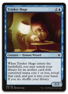 Trinket Mage #102 (NM) Commander 2016 C16 Magic MTG - Image 1 of 2