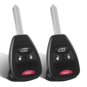 4 Buttons Key Fob Replacement fits for Chrysler 300c 200 Sebring Aspen, Dodge... - Picture 1 of 6