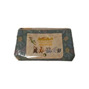 Tokyo Disney Souvenirs Peter Pan Fantasy Springs Wipes Holder Wristlet *New* - Picture 1 of 2