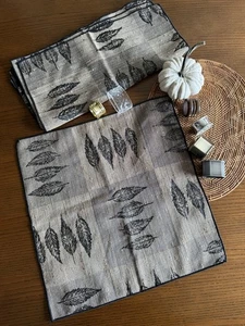 Modern Woodland Set 4 Servietten 16x17 pflegeleicht Wende Synthetik Stoff - Bild 1 von 4