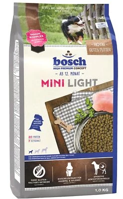bosch HPC Mini Light | Hundetrockenfutter für übergewichtige Hunde kleiner Ra... - Bild 1 von 3