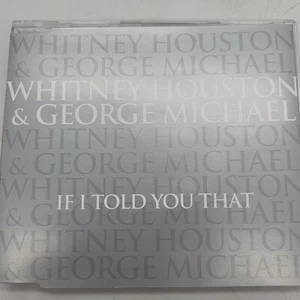 If I Told You That by Whitney Houston And George Michael CD Single PROMO - Picture 1 of 3