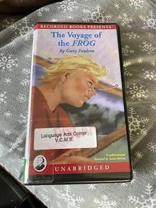 The Voyage Of The Frog Audiobook Gary Paulsen 3 Audiocassettes  4 Hours - Imagen 1 de 2