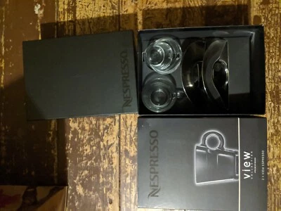 2 tazas y 2 platillos de capuchino Nespresso VIEW NUEVO EN CAJA.   I Foto 1 de 4