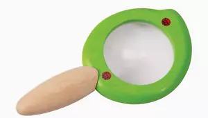 Plan Toys Wooden Leaf Magnifying Glass - Sustainably Made - Picture 1 of 5