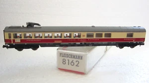 FLEISCHMANN 8162 N PICCOLO DB SPEISEWAGON DINING CAR TEE TRANS EUROP OVP Ep IV A - Picture 1 of 13