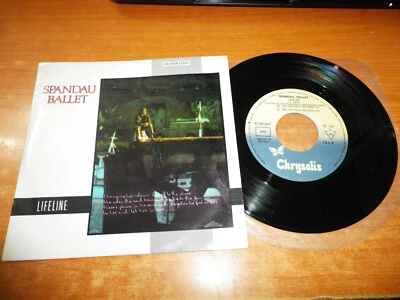 SPANDAU BALLET Lifeline 7" PORTUGAL SINGLE VINYL ULTRA RARE 1982 VERY FEW COPIES - Image 1 of 2