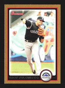 2010 Bowman Baseball Gold #123 Troy Tulowitzki Gold