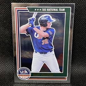 2022 Riley Stanford Panini USA Baseball Stars & Stripes Foil USA #49 Georgia