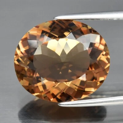 Leuchtend! 5,15ct 13x11,2mm VVS Oval Natur Unbeheizt Grünlich Gelber Turmalin - Bild 1 von 4