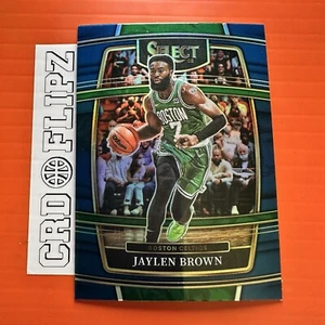2021-22 Panini Select Jaylen Brown #67 Boston Celtics Blue Prizms - Imagen 1 de 2