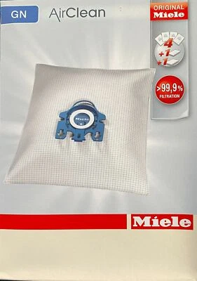 New in Box Miele GN HyClean 3D Efficiency Dustbags for Vacuum - 4 Filter Bags - Image 1 of 4