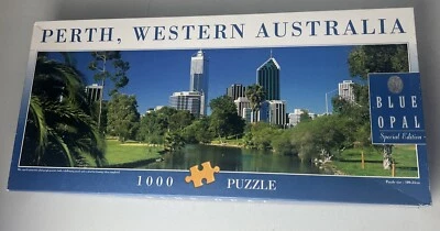 Rompecabezas Blue Opal Perth Australia 1000 piezas edición especial completo Foto 1 de 4