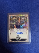 2023 Bowman - Chrome Prospect Autographs Speckle Refractor #CPA-SJ Juan Brito
