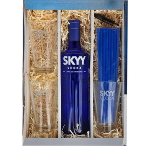 Vodka SKYY 0,7L. 40% vol. Geschenkset! - Bild 1 von 2
