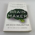 Brain Maker By Dr David Perlmutter Paperback Book 2015 Gut Microbes Health Life