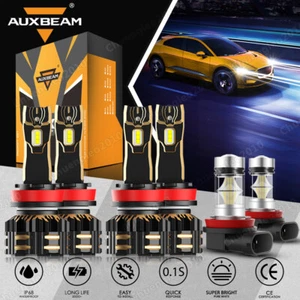 Faro LED alto bajo antiniebla AUXBEAM 6500 K CANBUS para Chevy Malibu 2006-2012 - Imagen 1 de 17