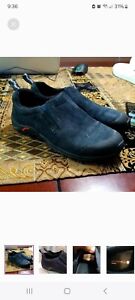 MERRELL Jungle Moc Blue Suede Slip-on Sneakers size 8