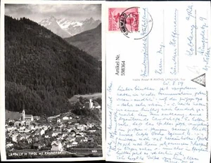 598364, foto cartolina Landeck con Kaunergrat - Foto 1 di 1