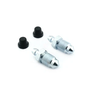 2x Front or Rear Brake Bleed Nipples Bleed Screws For Ford Cargo (1981-1996) - Picture 1 of 6