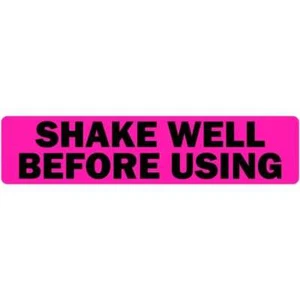 Shake Well Before Using Veterinary Labels - Picture 1 of 4