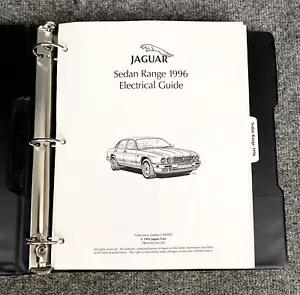 Original Jaguar Sedan Range 1996 Electrical Guide Service Shop Manual In EUC - Picture 1 of 11