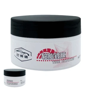 100g Polish Tire Wax UV Protection Car Tire Dressing Wax Reduce Tyre Dust & Dirt - Picture 1 of 11