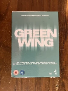 Green Wing Definitive Collectors Edition DVD 8 Disc Box Set - Picture 1 of 2
