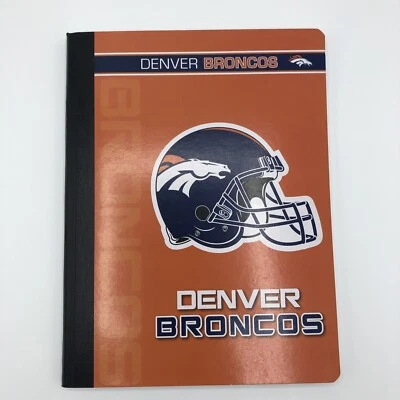 Markings by C.R. Gibson Denver Broncos 100 Page Composition Notebook Wide Ruled - Image 1 of 4