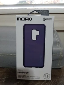 Incipio purple cell phone protective case w/reinforced corners for Galaxy S9+ - Picture 1 of 8