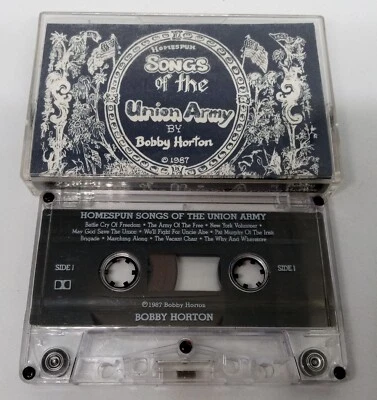 Homespun Songs Of The Union Army Bobby Horton Cassette 1987 HM00U1 VG+ - Image 1 of 3