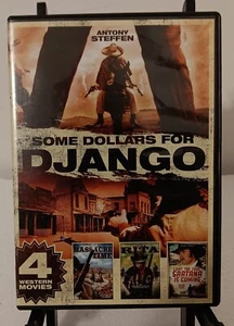 4 Western Movies: Some Dollars for Django... (DVD) like new - Picture 1 of 4