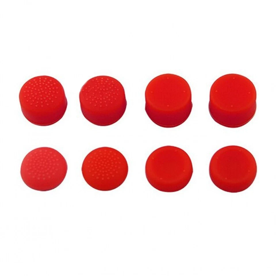 8 Pcs Silicone Thumb Stick Grip Cover Caps For PS4 & Xbox One Controller Game - Image 1 of 4