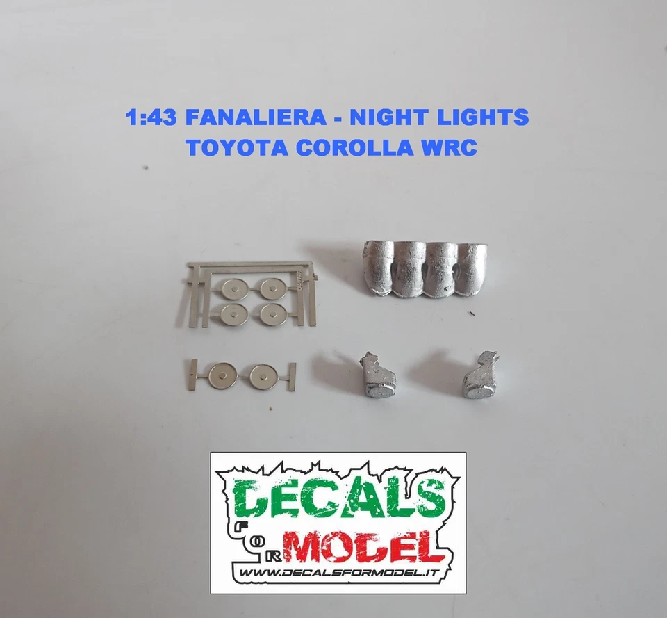 1:43 FANALIERA NIGHT LAMP TOYOTA COROLLA WRC - Immagine 1 di 1