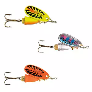 Blue Fox Vibrax Fluorescent 4g/6g/8g/10g Spinner Köder für Forelle Barsch - Bild 1 von 3