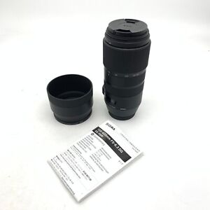 SIGMA 100-400mm F5-6.3 DG OS HSM Contemporary (for Canon EF mount)[USED][Lens]