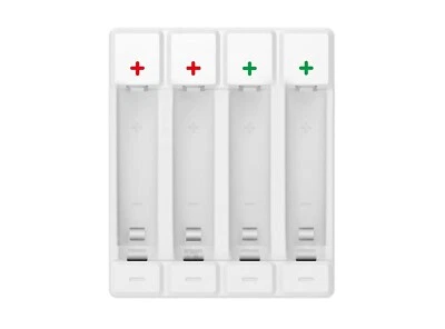 Cargador de Batería Soshine Blanco Chocolate 1.5V Li-ion AA AAA USB-C Foto 1 de 3