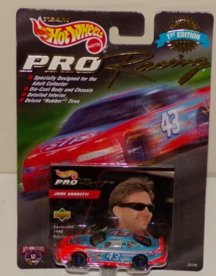 Hot Wheels Pro Racing 1998 primera edición #43 John Andretti Foto 1 de 4