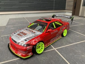 Yokomo 1/10 RC Car Painted Body Toyota Team22 FNATZ JZX100 Mark II - Picture 1 of 5