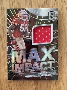 Patrick Willis /75 Patch Hyper Max Impact 2021 Panini Spectra #MI-PW 49ERS NFL - Bild 1 von 4