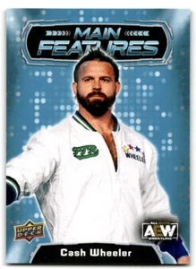 2022 Upper Deck AEW Main Features Cash Wheeler #MF-3 - Picture 1 of 2