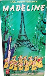 Madeline (VHS, 1993) little school series cartoons narrated Christopher plummer - Picture 1 of 3