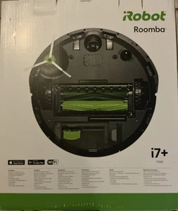 iRobot Roomba I7+ - Staubsaugerroboter mit Absaugstation Schwarz Defekt  !!!  - Bild 1 von 3