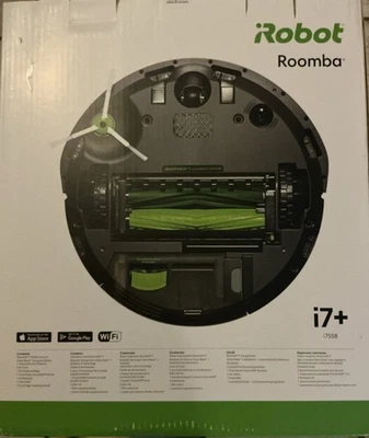iRobot Roomba I7+ - Staubsaugerroboter mit Absaugstation Schwarz Defekt  !!!  - Bild 1 von 3