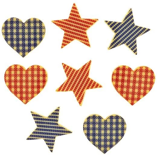 Dress It Up Buttons - Heart of the Home 8pcs #8313 - Image 1 of 1