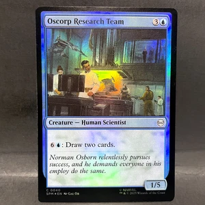 2025 MTG MARVEL'S SPIDER-MAN OSCORP RESEARCH TEAM 0040 FOIL (COMMON) - Picture 1 of 2