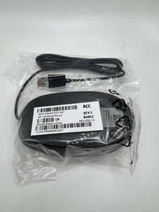 HP 125 M27537-001 USB Wired Desktop Mouse, BLACK, NEW - Picture 1 of 4
