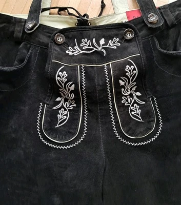 Lederhose Herren 52, neuwertig, nur einmal getragen - Bild 1 von 4