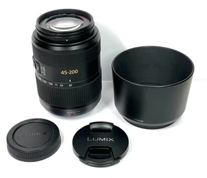 Panasonic Lumix G Vario 45-200mm f/4.0-5.6 Mega O.I.S. Micro 4/3 Zoom Lens #1391 - Picture 1 of 8
