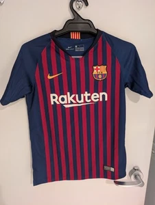 FC BARCELONA F.C.B. Camiseta para niños talla M 10-12 años 2018-19 RAKUTEN UNICEF Beko - Imagen 1 de 2